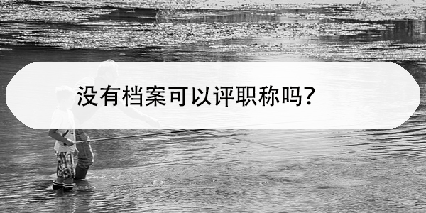 没有档案可以评职称吗，个人档案的重要性及查询方法